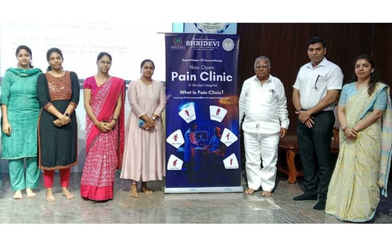 Launching of advance pain clinic